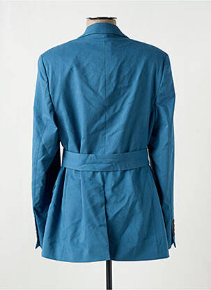 Blazer fausses poches bleu ASTRID BLACK LABEL femme