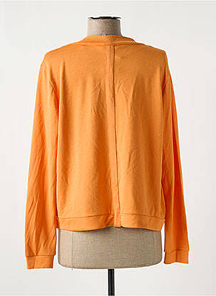 Veste kimono manches longues orange MORE & MORE femme