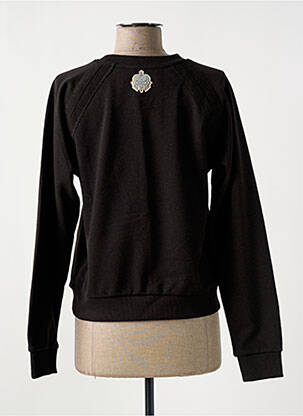Pull resserrée sur le bas manches longues marron TOURIST LEMC femme