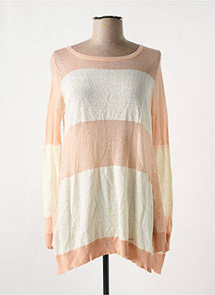 Tunique manches longues légère et transparente beige KOCCA femme