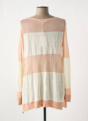 Tunique manches longues légère et transparente beige KOCCA femme