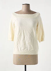 Pull beige VERO MODA pour femme seconde vue