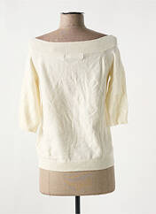 Pull beige VERO MODA pour femme seconde vue
