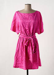 Robe mi-longue rose ASTRID BLACK LABEL pour femme seconde vue