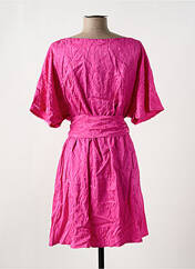 Robe mi-longue rose ASTRID BLACK LABEL pour femme seconde vue