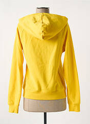 Sweat-shirt à capuche jaune ONLY pour femme seconde vue