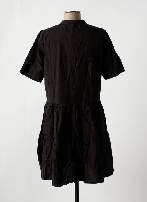 Robe mi-longue manches courtes manches courtes noir VERO MODA femme
