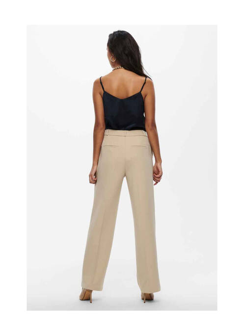 Pantalon droit beige ONLY femme