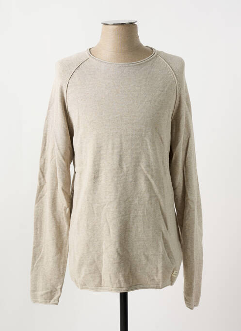Pull beige JACK & JONES pour homme