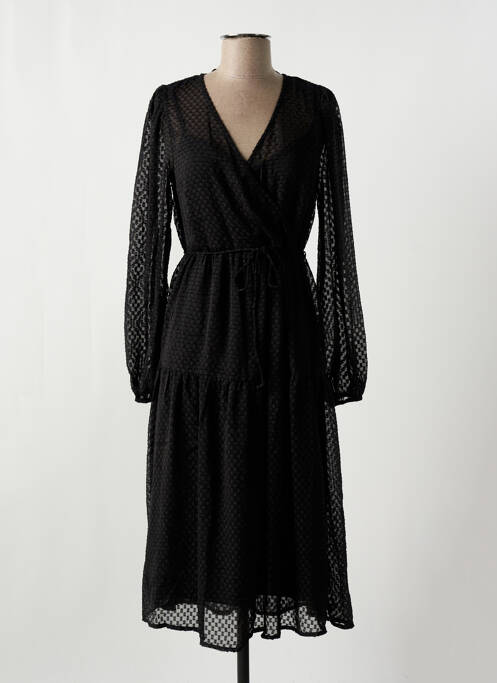 Robe longue noir VERO MODA pour femme