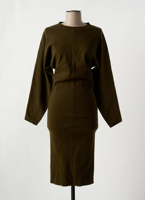 Robe longue vert MNG pour femme