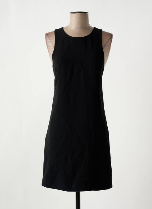 Robe mi-longue noir MANGO pour femme