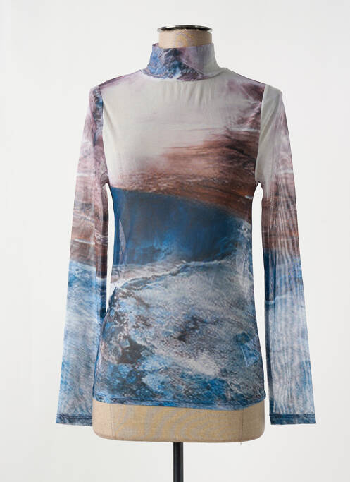 Top bleu ASTRID BLACK LABEL pour femme