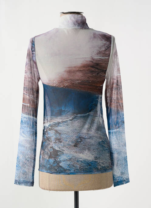 Top bleu ASTRID BLACK LABEL pour femme