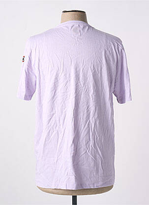 T-shirt coupe droite manches courtes violet CYCLO CLUB MARCEL  homme