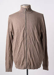 Gilet manches longues marron TOM TAILOR pour homme seconde vue