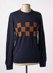 Pull noir CYCLO CLUB MARCEL  pour homme seconde vue