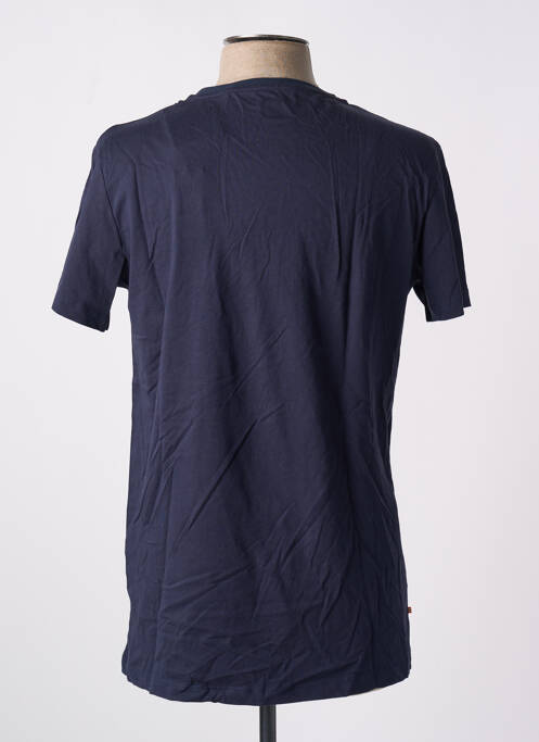 T-shirt coupe cintrée manches courtes bleu CYCLO CLUB MARCEL  homme