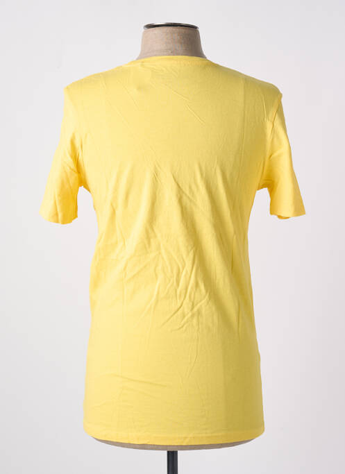 T-shirt coupe cintrée manches courtes jaune JACK & JONES homme