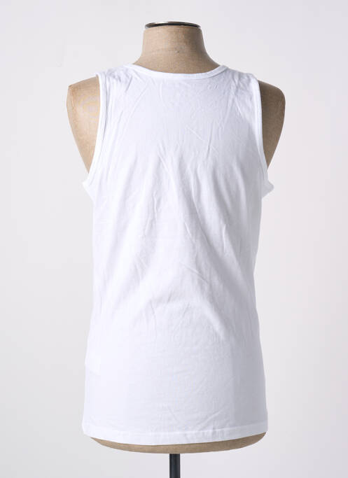 Débardeur coupe droite sans manche blanc QUIKSILVER homme