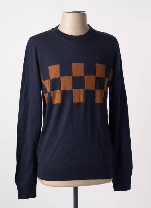 Pull noir CYCLO CLUB MARCEL  pour homme