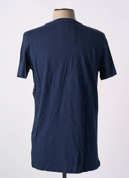 T-shirt bleu CYCLO CLUB MARCEL  pour homme