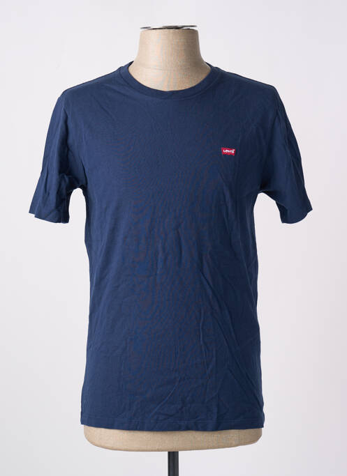 T-shirt bleu LEVIS pour homme