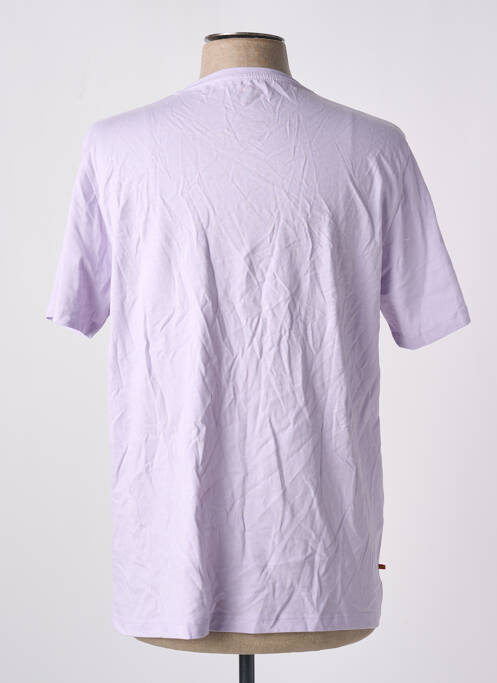 T-shirt violet CYCLO CLUB MARCEL  pour homme