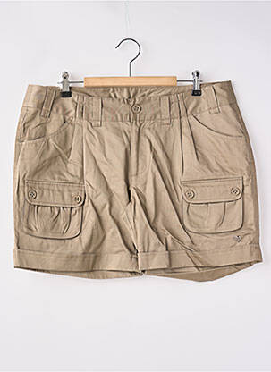 Short fermeture zippée sous rabat boutonné taille normale vert FLAIR femme