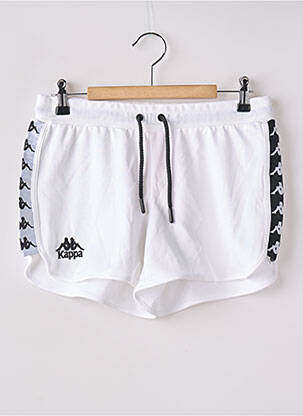 Short taille normale taille normale blanc KAPPA femme
