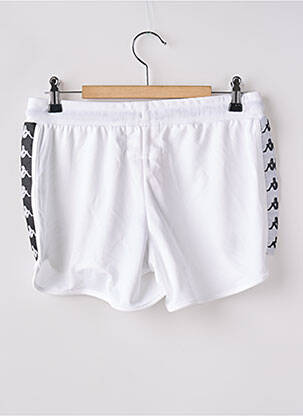 Short taille normale taille normale blanc KAPPA femme