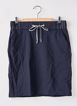 Jupe courte poches bleu STREET ONE femme