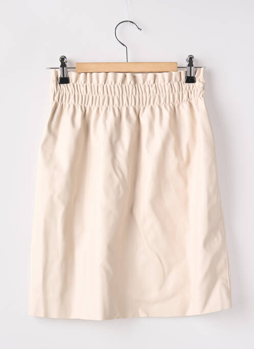 Jupe courte beige VERO MODA pour femme