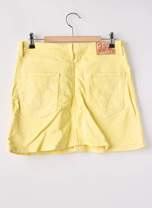 Mini-jupe jaune DUA LIPA X PEPE JEANS pour femme