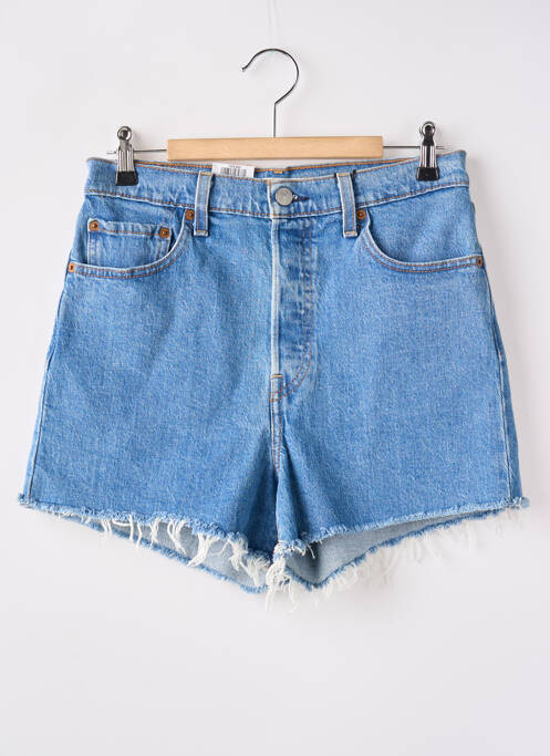 Short bleu LEVIS pour femme