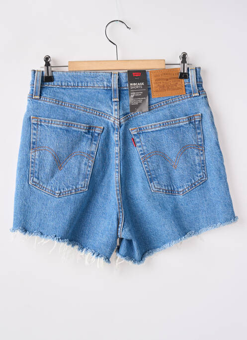 Short bleu LEVIS pour femme