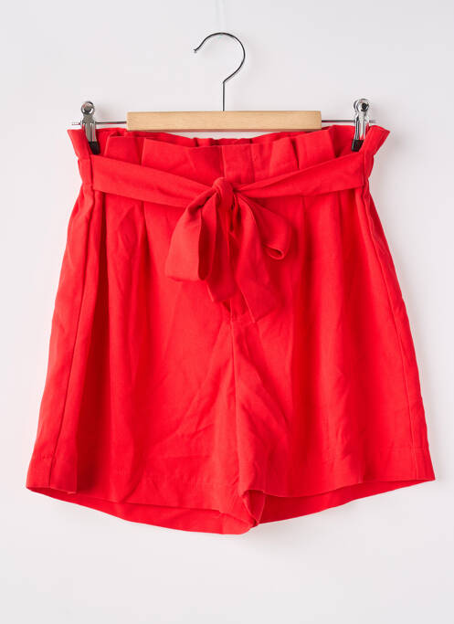 Short rouge ONLY pour femme