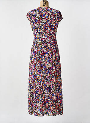 Robe longue manches courtes manches courtes noir VERO MODA femme