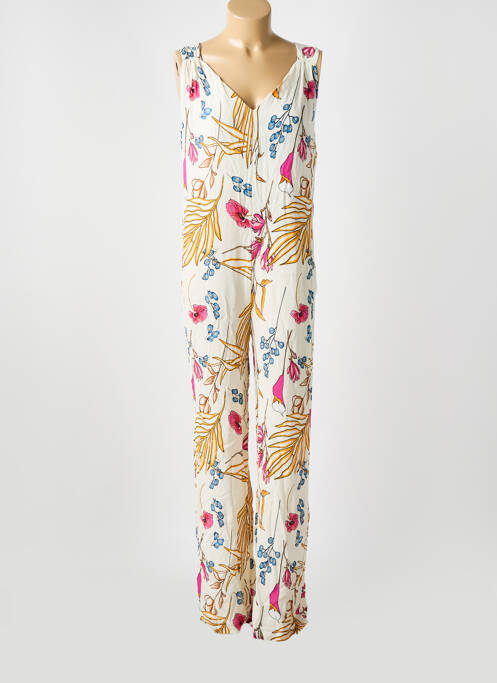 Combi-pantalon beige ASTRID BLACK LABEL pour femme