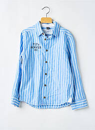 Chemise manches longues manches longues bleu SEVENONESEVEN garcon
