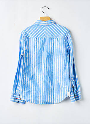 Chemise manches longues manches longues bleu SEVENONESEVEN garcon