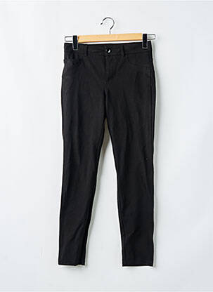 Pantalon slim stretch taille normale noir GUESS femme