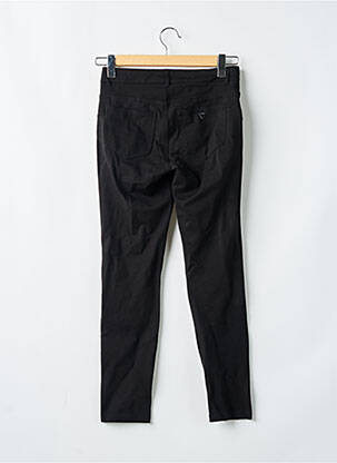 Pantalon slim stretch taille normale noir GUESS femme