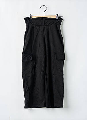 Pantalon cargo tissage jersey taille élastique noir NAME IT fille