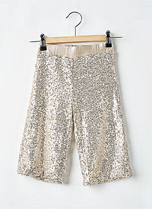 Pantalon large taille normale taille élastique argent T.LOVE fille