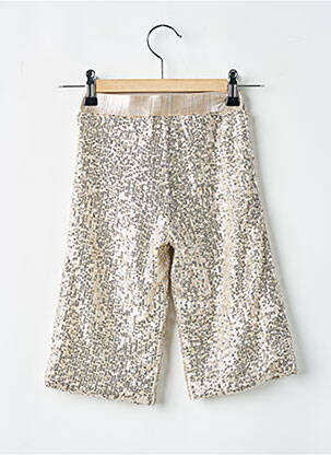 Pantalon large taille normale taille élastique argent T.LOVE fille