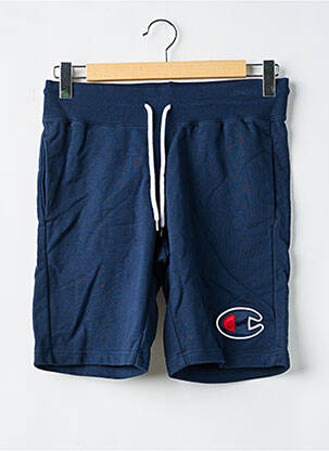 Short fermeture liens à nouer taille normale bleu CHAMPION homme