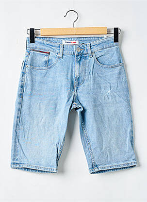 Bermuda tissage denim taille normale bleu TOMMY HILFIGER homme