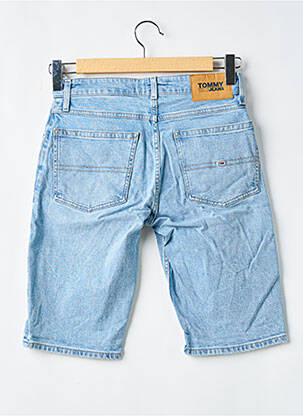 Bermuda tissage denim taille normale bleu TOMMY HILFIGER homme