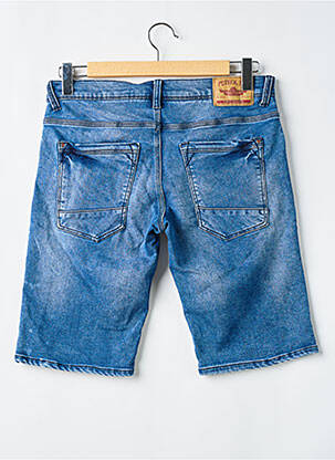 Bermuda stretch taille normale bleu PETROL INDUSTRIES homme